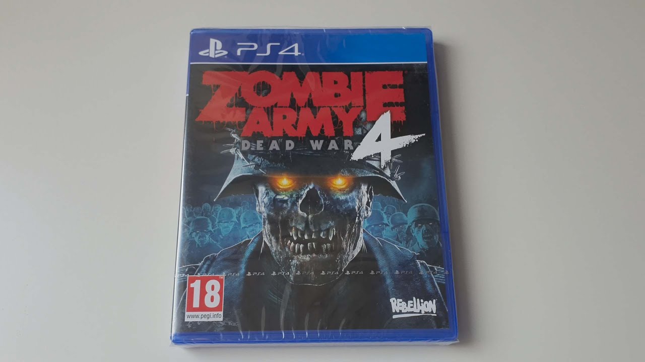 Zombie Army 4 Dead War PS4 Unboxing YouTube