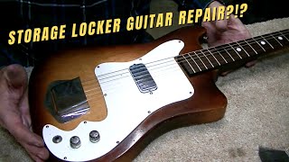 608 RSW From The Vault! - Storage Locker Restoration - Electric K Vanguard 100 Guitar Repair