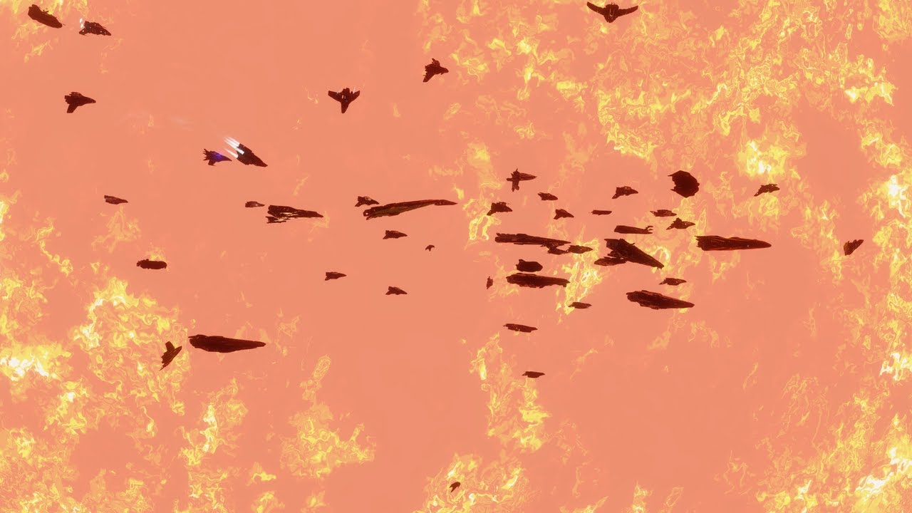 Elite Dangerous Distant Worlds 3 prelude: high-G exercise event mass jump 1