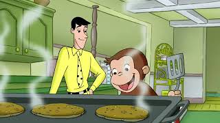 Curious George ....  makes pancakes .... for the first time .... full episode