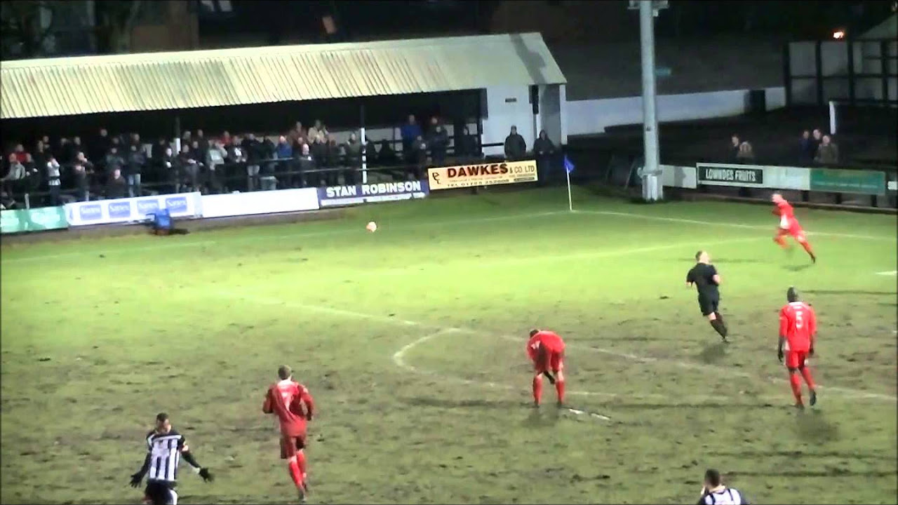 Stafford V Hednesford Second half highlights Evo-stik NPL match 26/12/12 *updated*