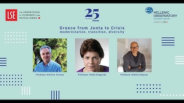 Greece from Junta to Crisis: modernization, transition, diversity