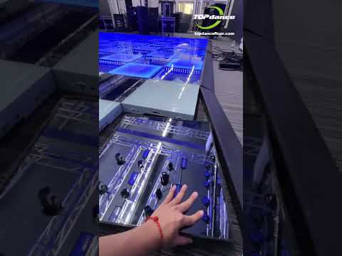 1.Ignite the Dance: 4th Gen 3D LED Floor, Easy Setup & 3-Year Warranty. #WeddingIdeas, #WeddingVenue