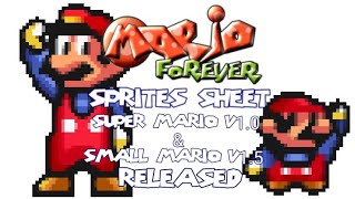 Mario Forever Sprites Sheet - (Super Mario V1.0 And Small Mario v1.5) Released