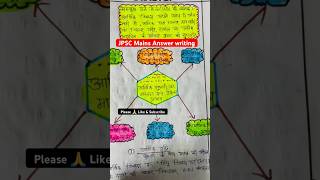 JPSC mains answer writing kaise kare #shorts - upsc #jpsc #answerwritingmains #viralvideo #trending