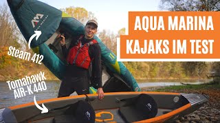 Aqua Marina Kajaks im Test   Tomahawk & Steam