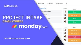 monday.com Tutorial | Part 1 | How to Develop a Project Intake Process