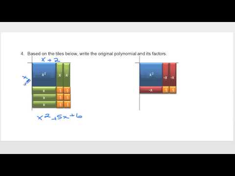 Factoring Using Algebra Tiles