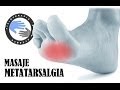 Metatarsalgia, tratamiento mediante masaje