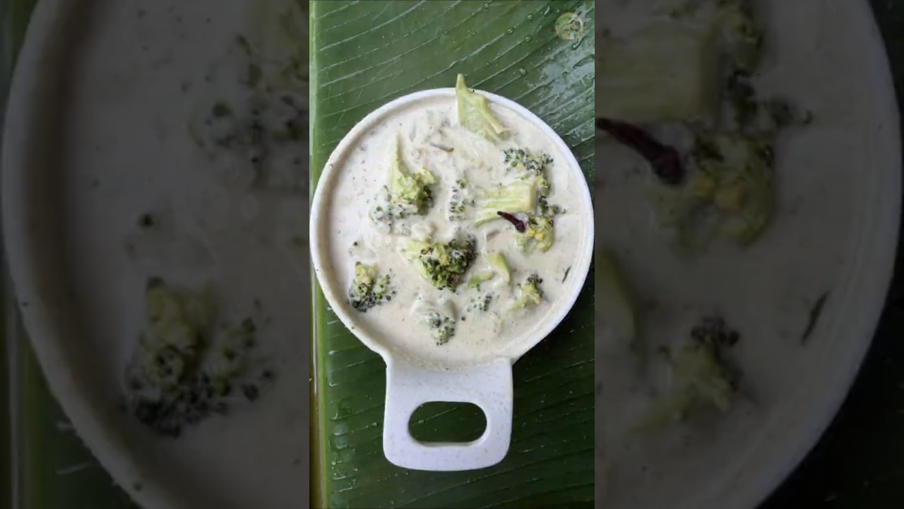 Broccoli Kuruma for Chapathi, Idly & Dosa 🥦 #recipe