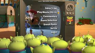 Toy Story 2 2005 DVD Menu Walkthrough