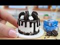 超極小オレオケーキの美味しい作り方 | 食べられるミニチュア料理 | ちび世界 #ASMR