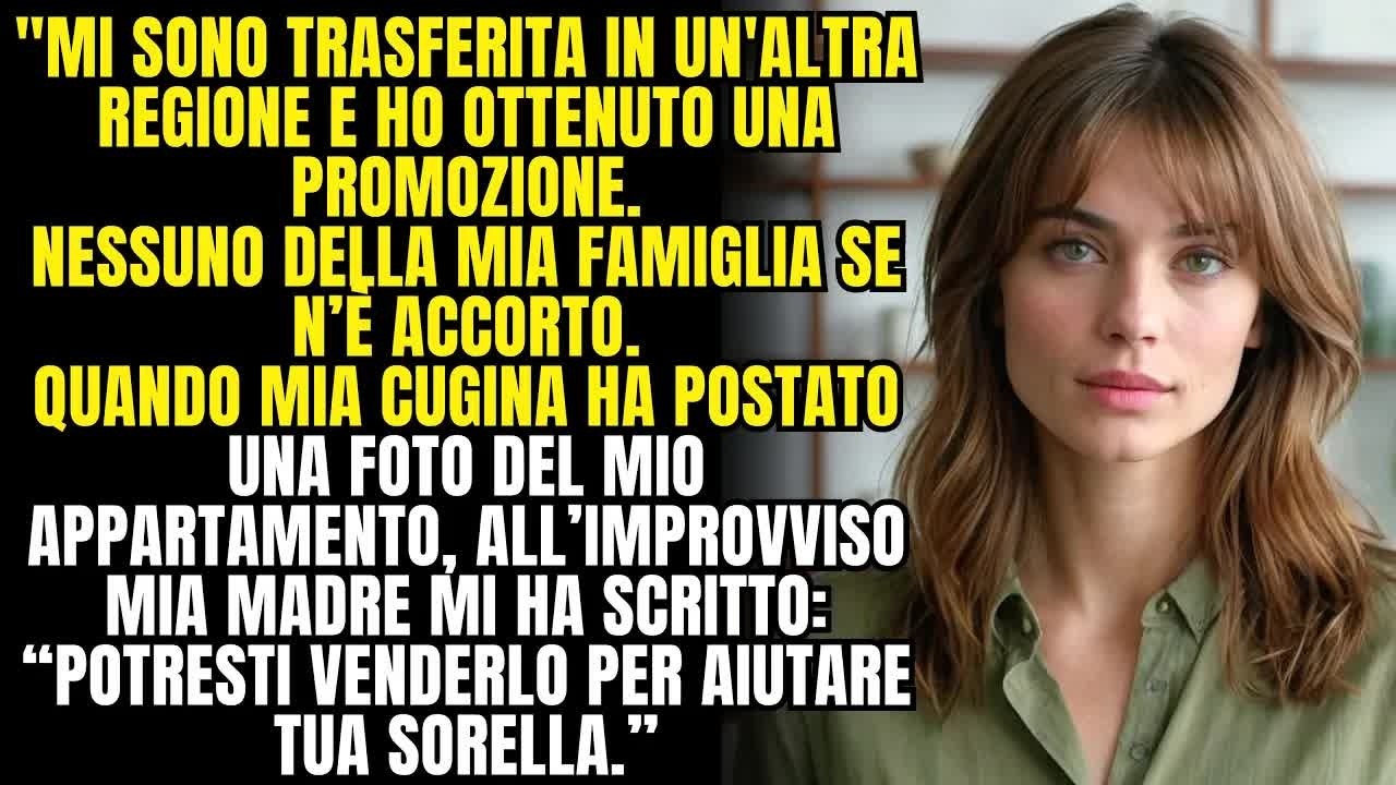 La mia famiglia, che mi aveva dimenticato, ha cercato di cercarmi dopo aver visto la mia nuova c