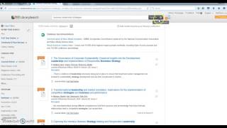 Optimized search strategies using Maynooth University Library