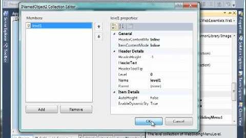 Configure WebSlidingMenu Settings