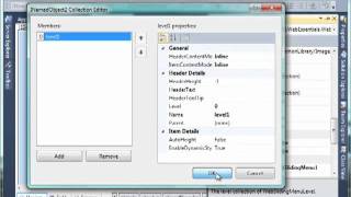 Configure WebSlidingMenu Settings