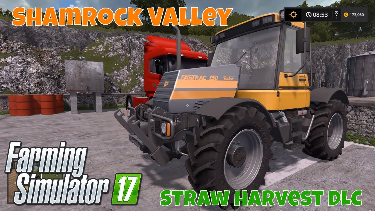 Straw Harvest DLC - Farming Shamrock Valley - Smulator 17 - Episode 2