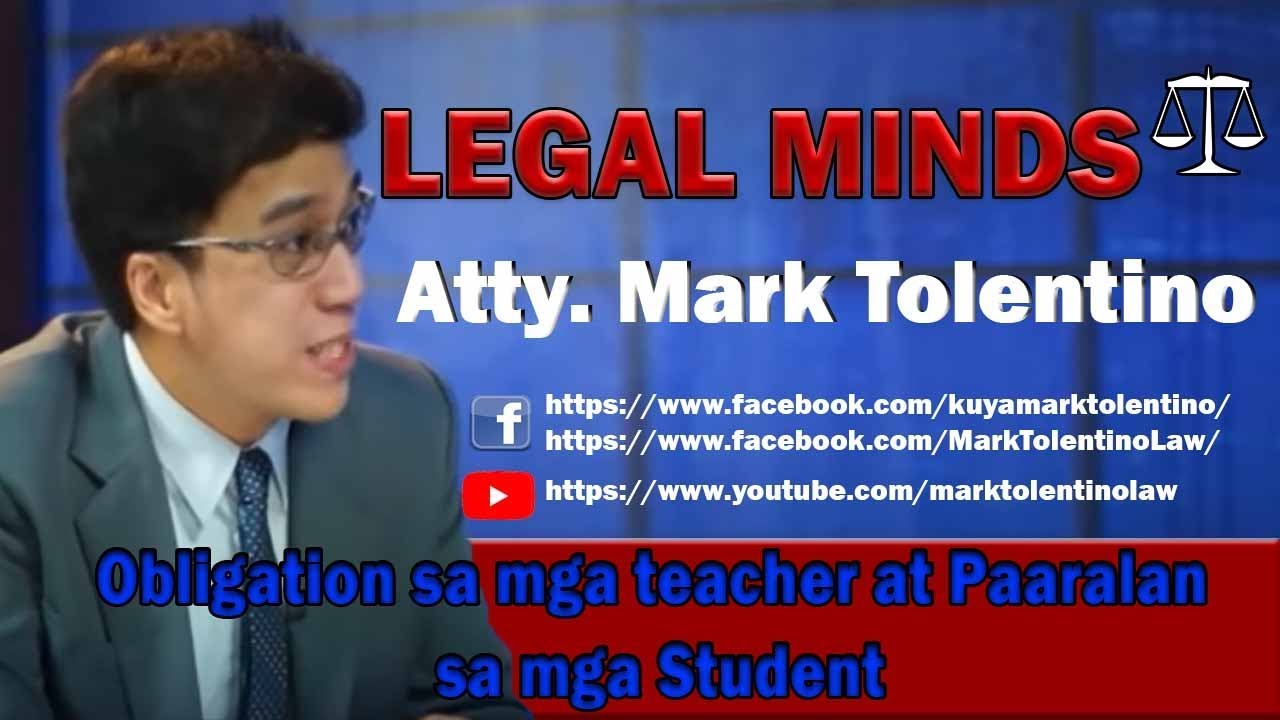 LM: Obligation sa mga teacher at Paaralan sa mga Student
