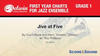 Jive at Five, arr. Roy Phillippe – Score & Sound chords