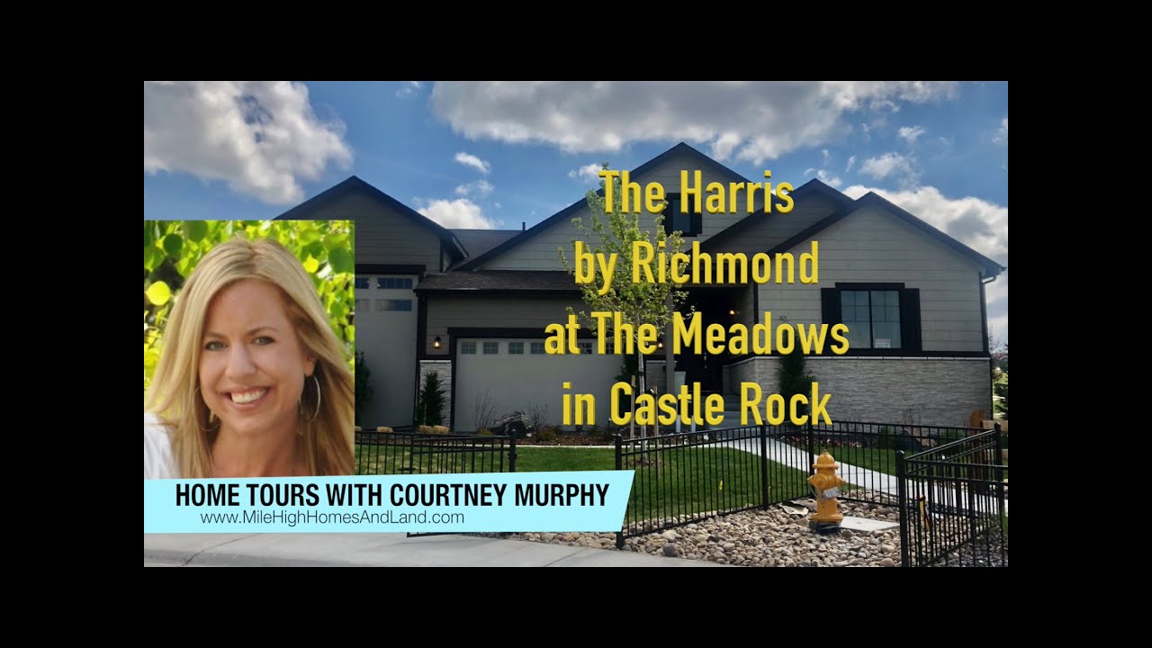 New Homes for sale in Castle Rock Colorado Harris Model by Richmond