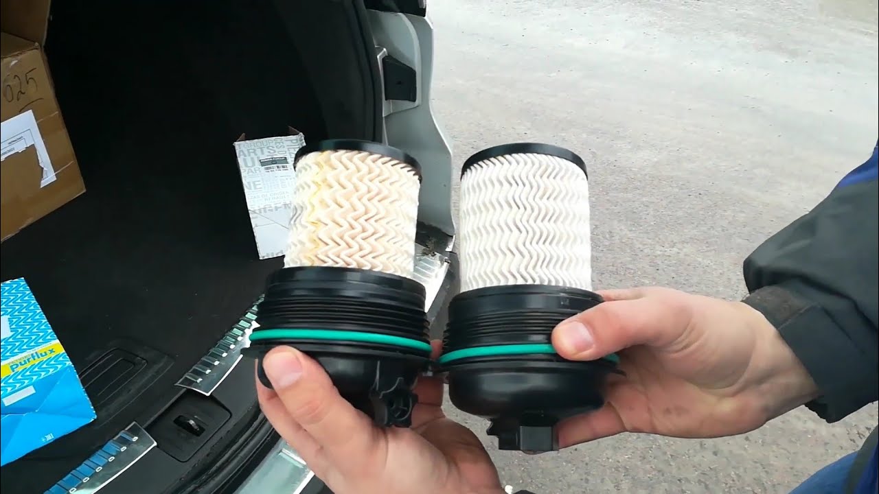 Внимание!🚨Поддельный оригинальный топливный фильтр 165571618R для дизельного Renault 1.5, 1.6 dCi.