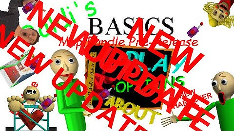 Im playing Baldi