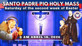 HOLY  LIVE MASS TODAY at Santo Padre Pio National Shrine ^ April 18, 2026  6AM