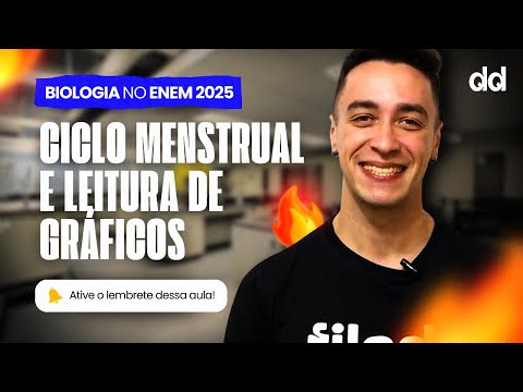 Ciclo menstrual e leitura de gráficos: acerte as questões de Biologia