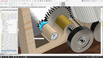 Filling and Packing Machine | Semester Project | SolidWorks Model