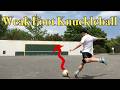 1,000,000 Shooting Progress | Weak Foot Knuckleball Free Kick Practice | Shot 65072