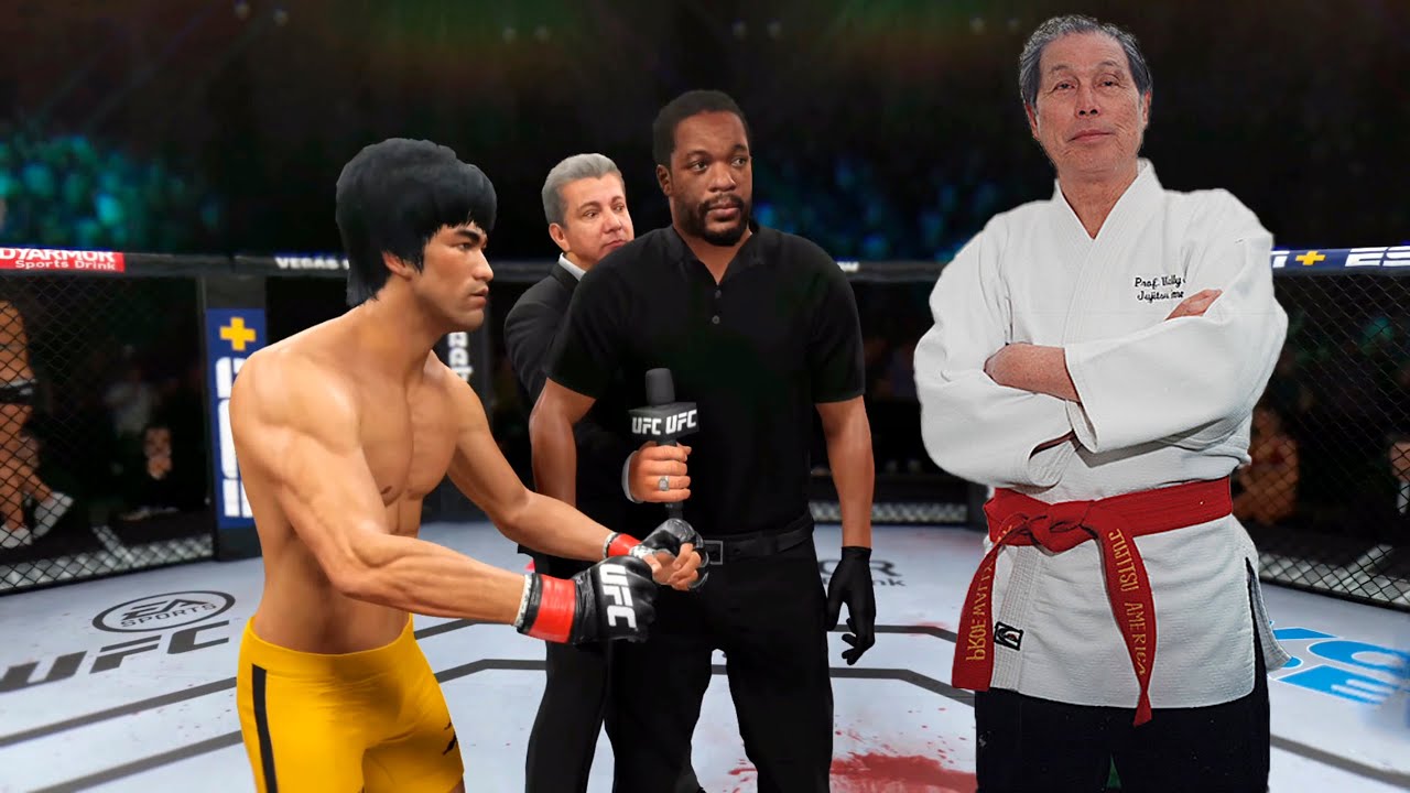 UFC 4 Bruce Lee vs. Wally Jay [Jujutsu Master] (EA Sports UFC 4