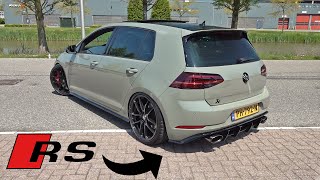 Volkswagen Golf 7.5 R 2.5 TFSI RS3 Engine & Golf 6 R TTE480 - Engine Sounds