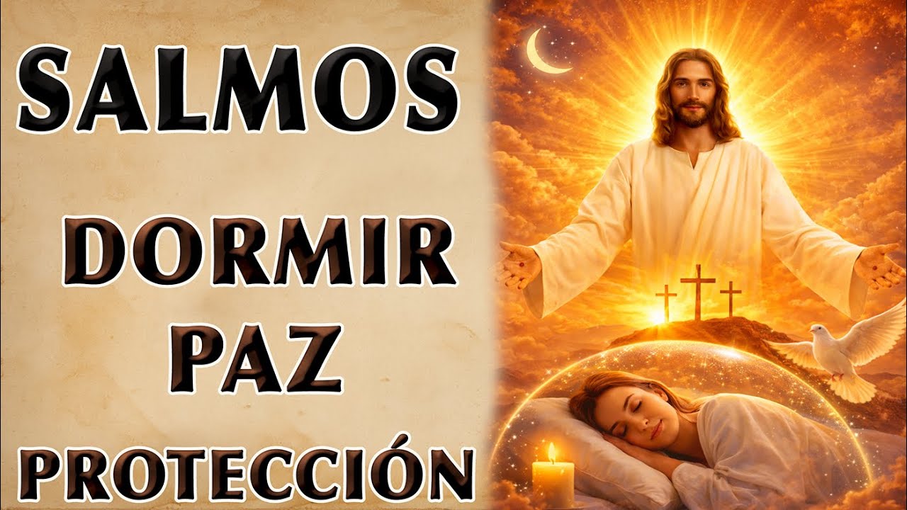 SALMOS 91 PARA DORMIR EN PAZ Y SIN MIEDO | ORACIÓN NOCTURNA DE PROTECCIÓN DIVINA