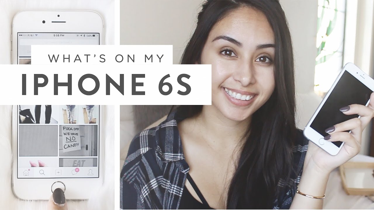 What's On My iPhone 6s! + Unboxing