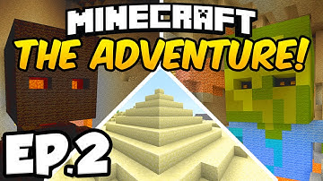 Minecraft: THE ADVENTURE Ep.2 - RETURN TO HEADQUARTERS!!! (Minecraft Adventure Map)