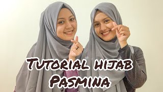 Tutorial Hijab Pasmina di video cover | Dewi Hajar 