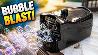 Kids Obsessed with This Bubble Machine: 18,000 Bubbles!