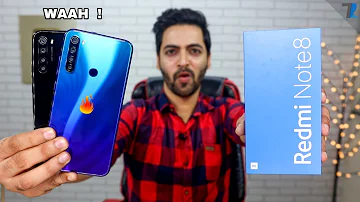 Xiaomi Redmi Note 8 - Unboxing & First Impressions ! [Hindi]