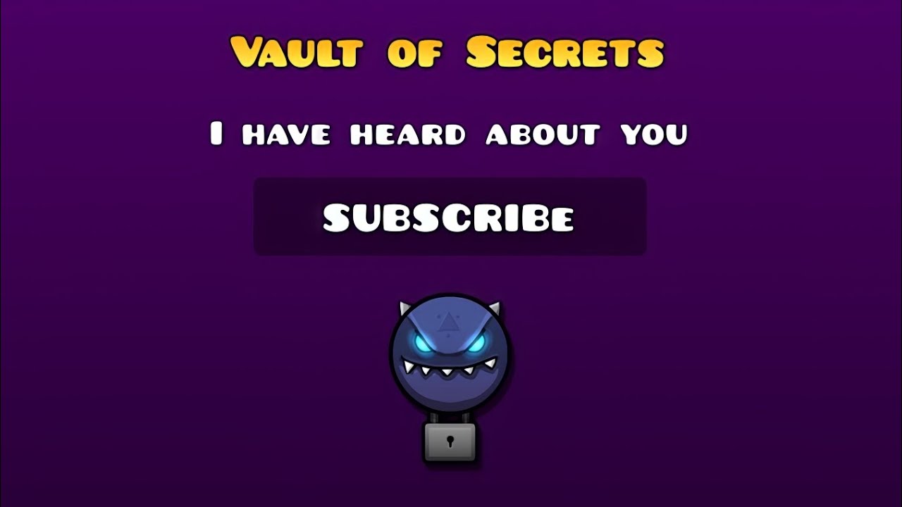Geometry Dash Vault of Secrets Codes + The Challenge Gameplay YouTube