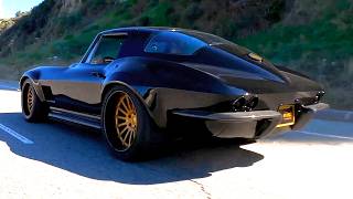 WIDEBODY Big Block 427 Powered C2 Corvette with Straight Pipes