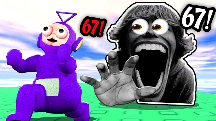 ESCAPE FROM GIANT 67! | Tinky Winky Plays: Roblox Don't Get Crushed By 67