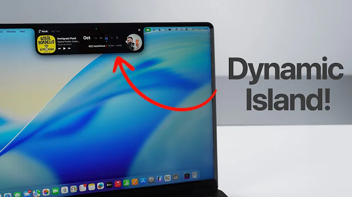 How to Add a DYNAMIC ISLAND to your Mac!