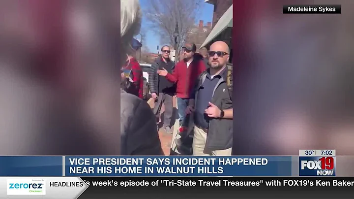 VP JD Vance confronts protestors near his Walnut Hills home