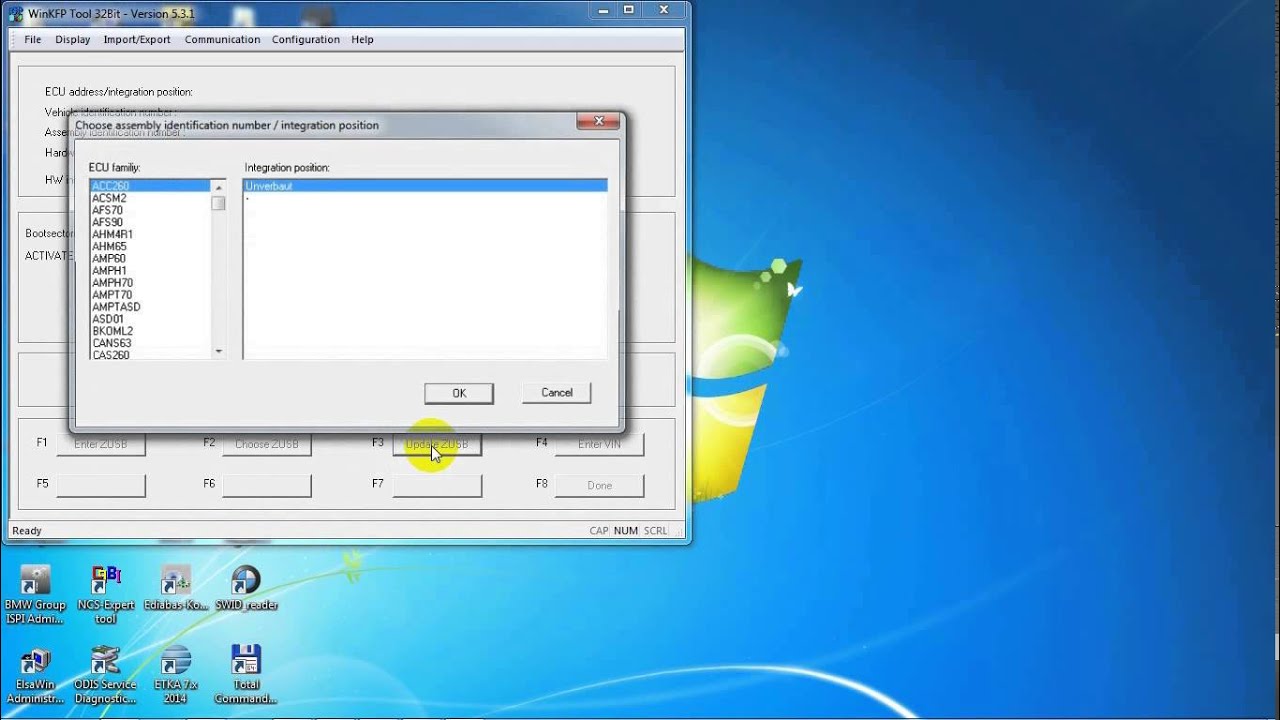 Программирование блока DSC E90 в WinKFP - YouTube