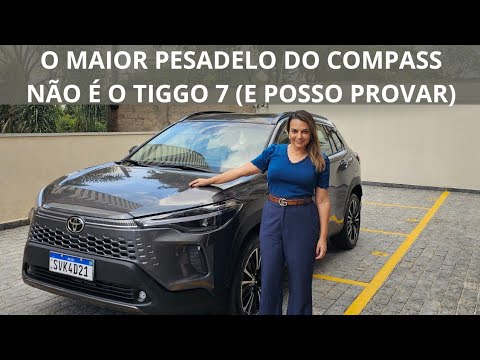 Por que o NOVO COROLLA CROSS 2025 virou o pesadelo do Compass 