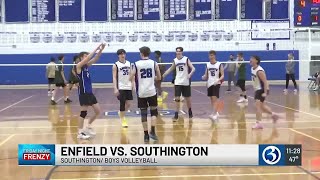 FNF: Southington beats Enfield in boys volleyball