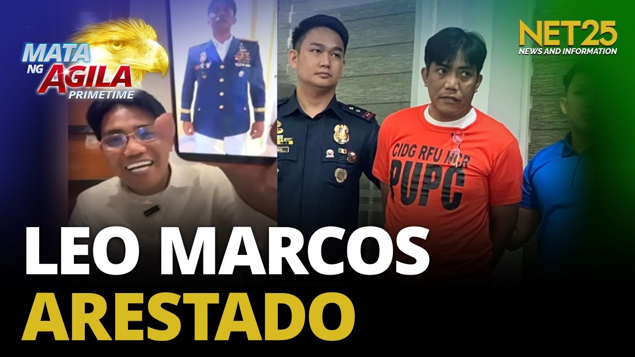 Vlogger na si Francisco Leo Marcos, inaresto sa hotel