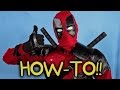 Make Your Own Deadpool Costume! - Homemade How-to!