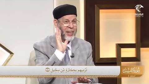 في رحاب سورة الفيل (وَأَرۡسَلَ عَلَيۡهِمۡ طَيۡرًا أَبَابِيلَ (3) ...... (5)