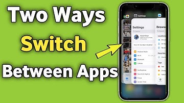 iPhone | Two ways to switch between open apps iphone 14